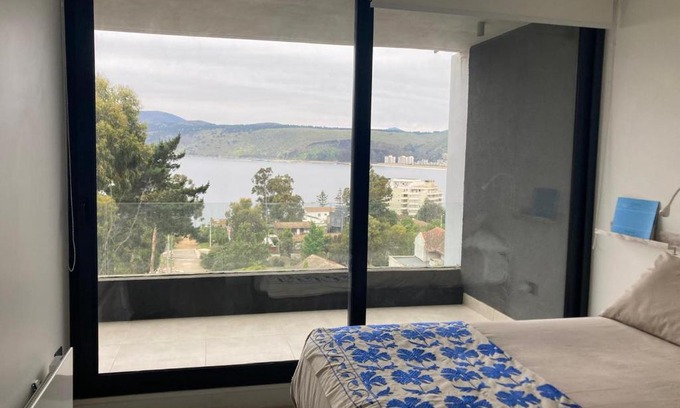 Papudo Apartment | Impecable departamento con vista al mar