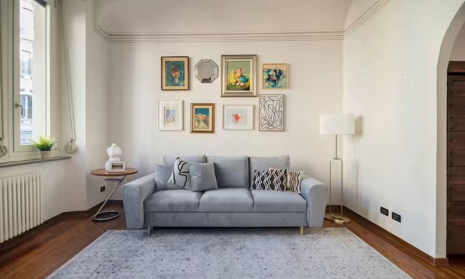 Biella Apartment | In Biella's Historic Center - Large, Luxurious, Multi-family Design Apartment