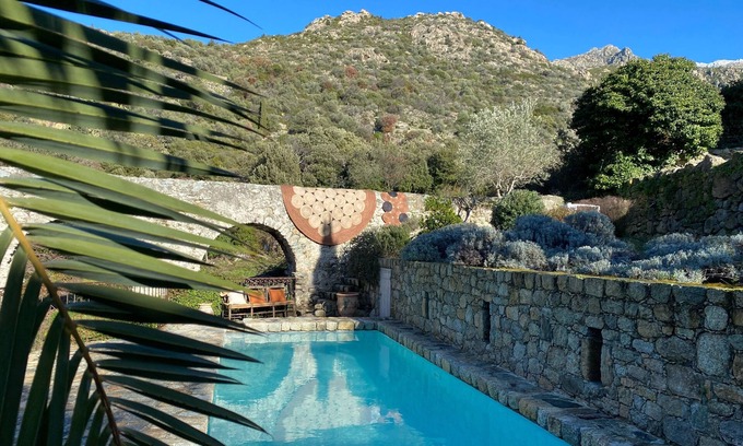 Urtaca House | In the heart of Balagne, beautiful traditional building with heated pool