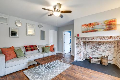 Yardley Apartment | In-Town and Walkable Historic Yardley Retreat!