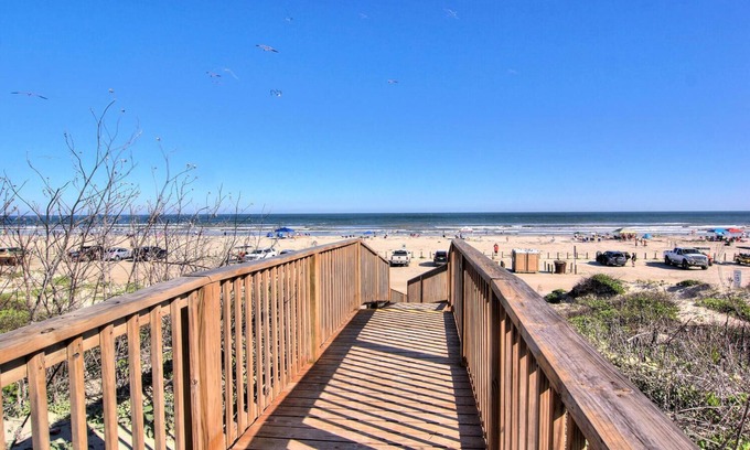 Port Aransas Condo | In-town condo with access to the beach and a community pool!