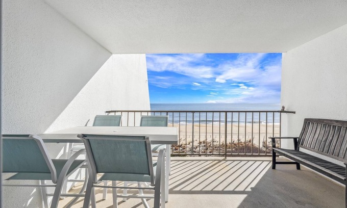 North Ocean City Condo | Includes Xplorie Activities and Linens. PYRAMID - Upgraded 2BR oceanfront condo w/outdoor pool.