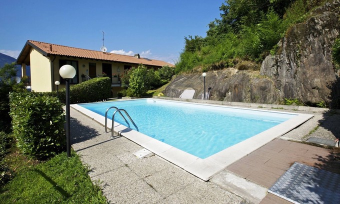 Maccagno con Pino e Veddasca Apartment | Tastefully furnished 2-bedroom apartment in a nice residence with swimming pool