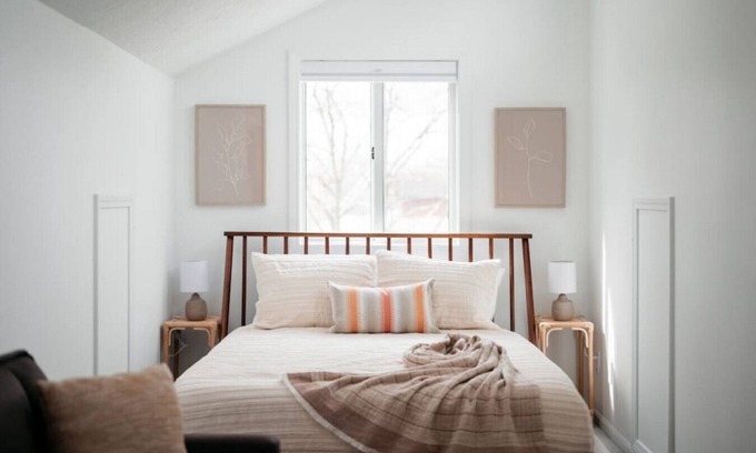 Traverse City Villa | Japandi 3BD Townhome Downtown Beach Wineries