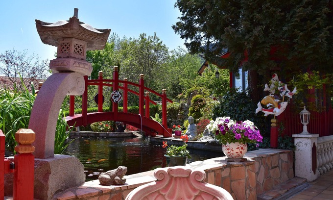 Pierre-Chatel Villa | Japanese spring, La Mure, les Écrins, Monteynard
