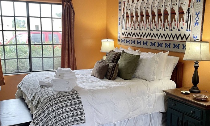 Pearce Bed & Breakfast | Javelina Room in beautiful, well established country inn on 14 forested acres.