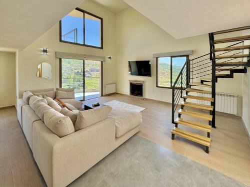 Kfardebian Apartment | Kaia Faqra Duplex 3BR w Balcony