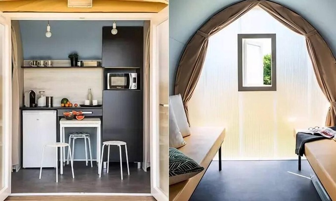 Vendee House | Kakao süß Kon Tiki - 2 Schlafzimmer - 16m2 4 Personen