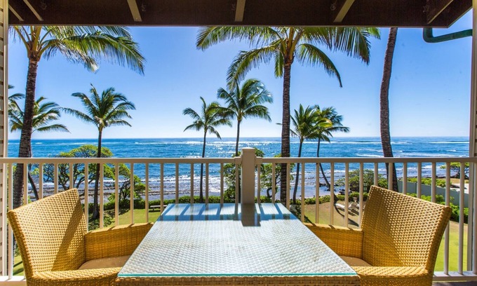 Wailua Condo | Kapaa Shore Resort A305, Oceanfront, Near Shops, Restaurants & Beaches