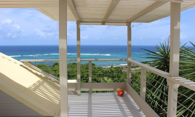 Capesterre-de-Marie-Galante House | Kaz a Lulu charming duplex with superb sea view