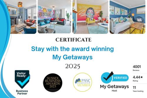 Kemptown Apartment | Kemptown Coastal By My Getaways