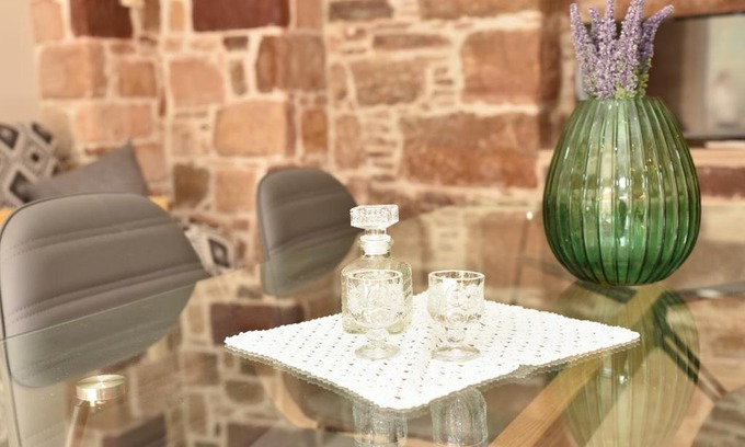 Katarraktis Apartment | Kentos Charming Stone Escape Near Fishing Harbor