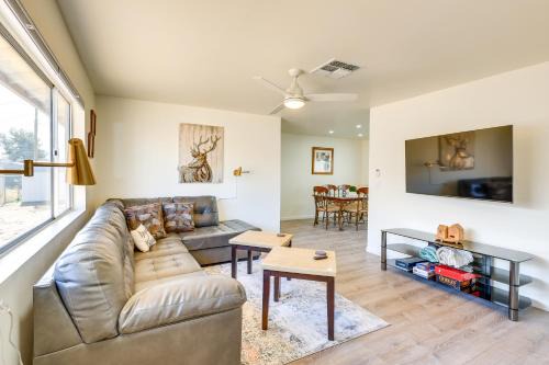 Kingman House | Kingman Vacation Rental with Yard and Fire Pit