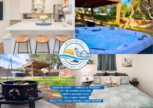 Rockport House | Knot Bay Haven, Dog Friendly, Hot Tub, Fenced yard, Patio and Grill, 3 BR