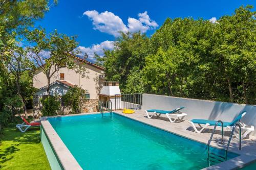Municipality of Omisalj House | Kuća za odmor DUNJA sa privatnim bazenom