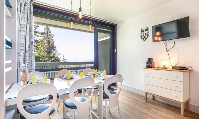 Chamrousse Apartment | L'Ascension - Studio vue montagne