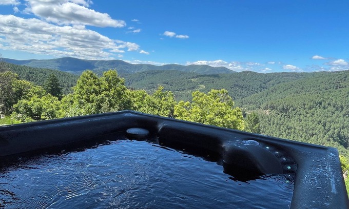 Lamelouze Villa | L'Eden Suite Villa du Belvédère Cévenol - Panoramic view - Jacuzzi/Pool