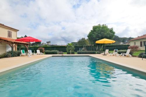Savignac-les-Eglises House | L'Enclos avec Piscine et Clim