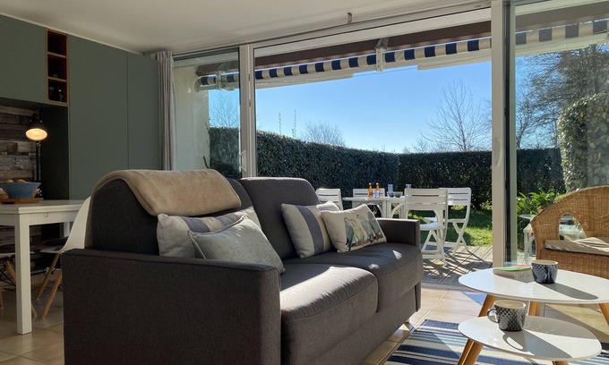 Arzon Apartment | L'escale Marine - Cocoon 200 m from the beach