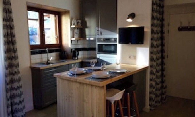 Briancon Apartment | L'ESCALPADE : Petit Puy : 2 min from the best bakery, SerreChevalier1200