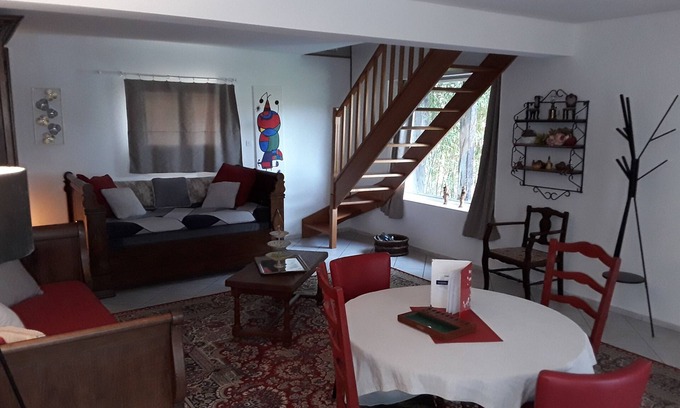 Tour-en-Sologne House | L'Evasion-Duplex-Ensuite with Bath-Comfort-Garden view