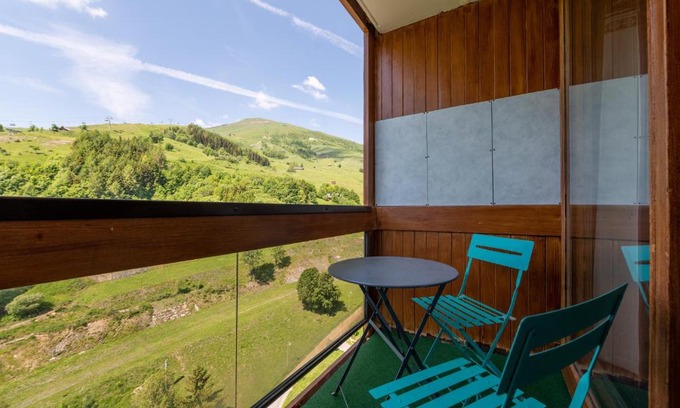 Le Corbier Apartment | L'Igloo - Studio pour 4 vue montagne