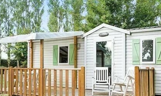 Biesheim House | L'Ile du Rhin campsite** - Cozy 3-room mobile home for 5 adults + 1 child under 12
