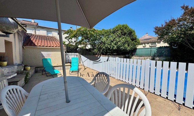 Port-des-Barques House | L'Océane - Quiet house in the center of town