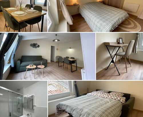 Ardres Apartment | L'olive - cuisine équipée, centre ville, fibre