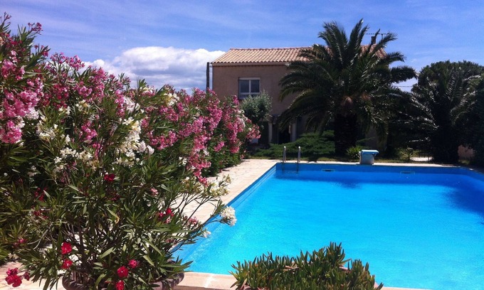 Marseillan Villa | La Belle Scribote - Waterside Villa With Magnificent Views Of Étang And Sète