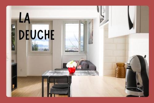 Chamalieres Apartment | LA DEUCHE - Charmant Studio rénové avec vue