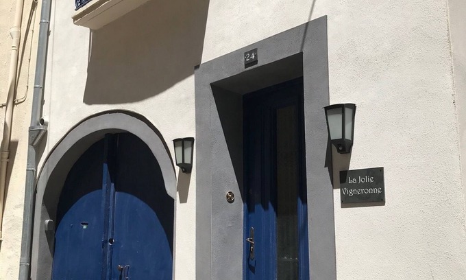Marseillan House | La Jolie Vigneronne - Ancient winemaker's house with three terraces