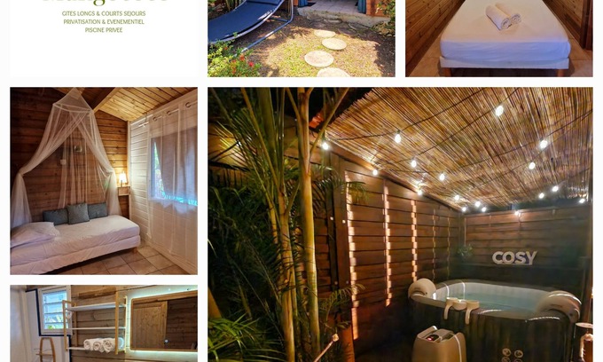 Sainte-Anne House | La Kaz Cosy – Gîte with private jacuzzi in Sainte-Anne