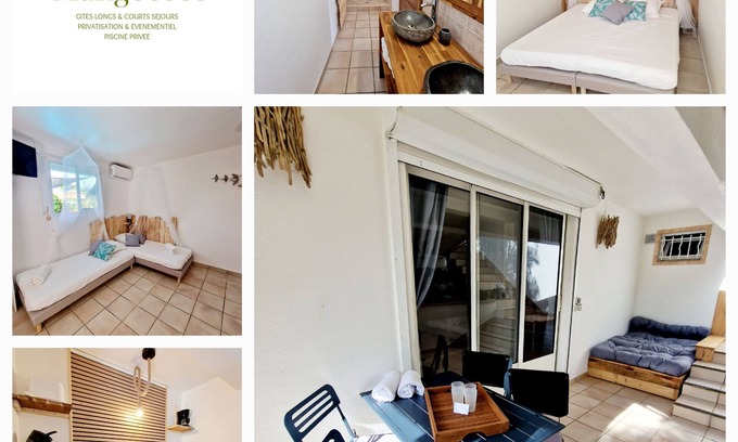 Sainte-Anne Apartment | La Kaz Nature – Sunny Family Cottage in Sainte-Anne