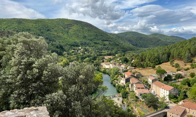 Olargues House | La Mazette, les pieds dans l'eau ! 6 Pers