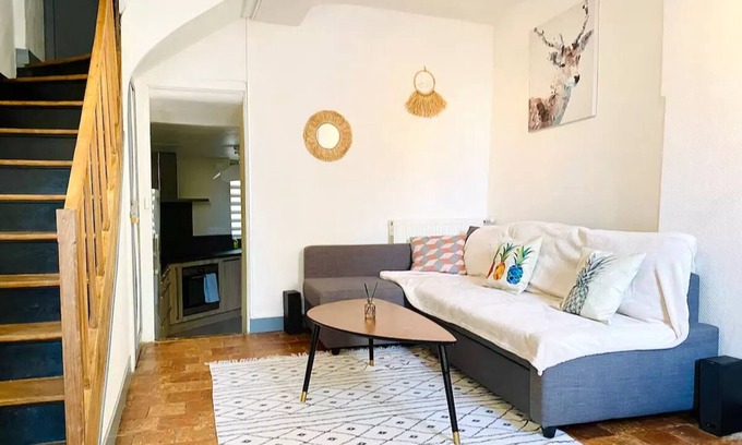 Mortagne-au-Perche House | La persienne Bleue - Heart of Mortagne au Perche