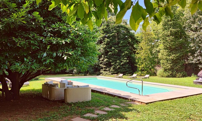 Piano di Coreglia Villa | La Vaseria Country House with Secret Garden
