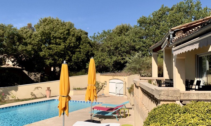 Clansayes Villa | La Villa des Amoureux, charm in Drôme Provençale, with secured swimming pool