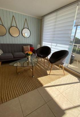 Algarrobo Apartment | Laguna Bahía departamento 5 personas maravilloso amoblado y decorado