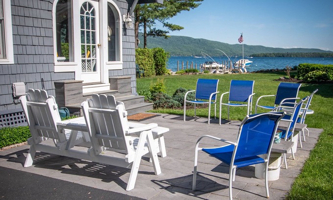 Diamond Point House | Lake George NY, Bolton Landing, Waterfront, With Dock, Private Adirondack Home