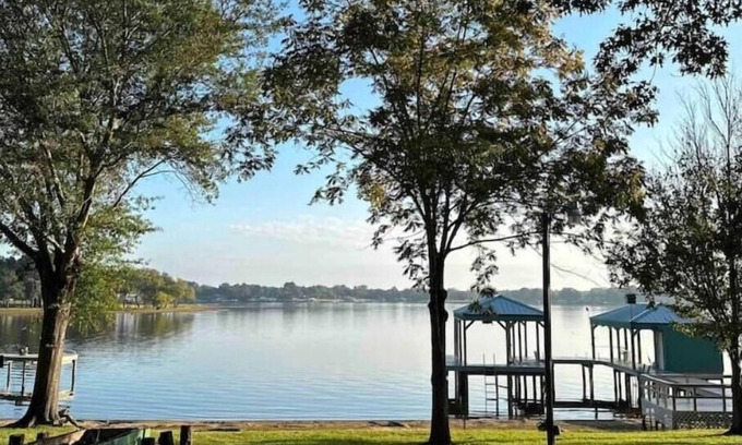 Flint House | Lake House - Amazing Views, Private Dock & Hot Tub, 8 Beds