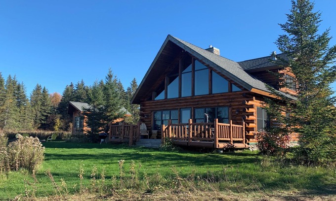 Bayfield County House | Lake Superior Log Home, Northern Wisconsin