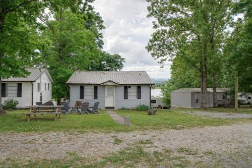 Dandridge House | Lakefront Cabin in Dandridge with Fire Pit and Grill!
