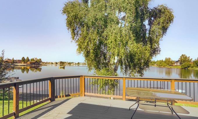 Fairbanks House | Lakefront Fairbanks Home w/Private Beach!