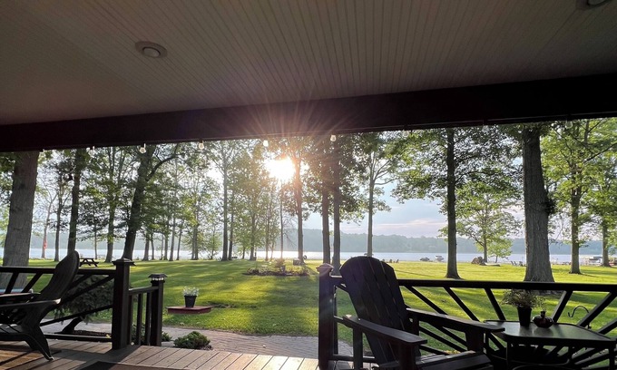 Jordan House | Lakefront Home on Cross Lake Jordan NY