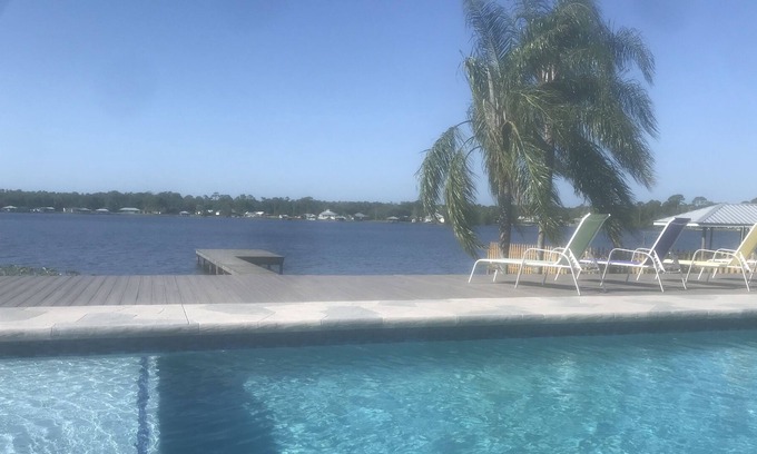 Lake Placid House | Lakefront Pool Home Paradise