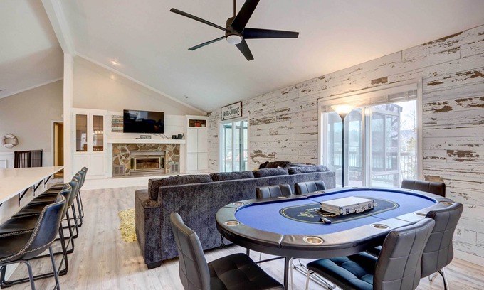 Camdenton House | Lakefront Vacation Rental with Dock & Views!