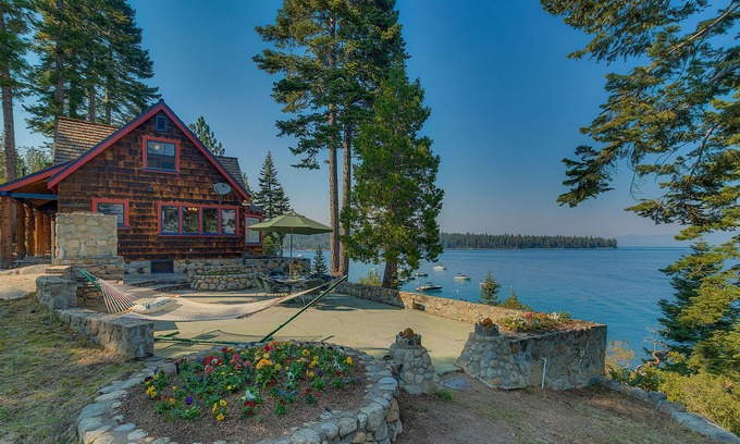 Meeks Bay House | Lakefront with Private Pier and Buoy. Panoramic Lake View