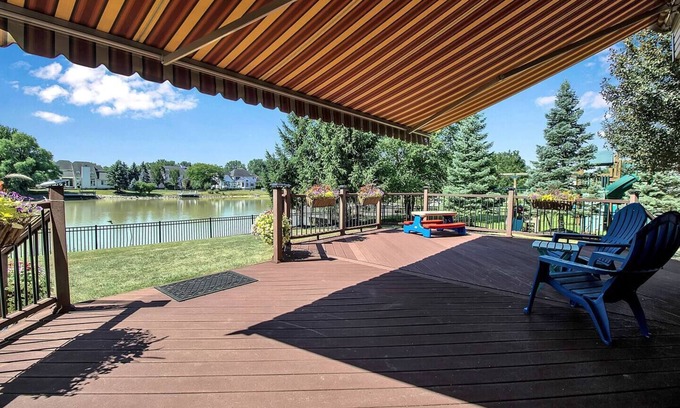 Amherst House | Lakeside 4-Bedroom Retreat with Kids’ Play Area & EV Charger