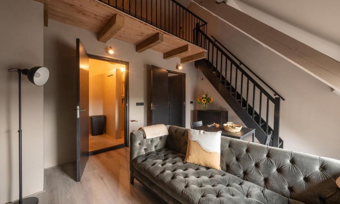 Oud-Alblas Apartment | Landelijke boerderijkamer, dichtbij Kinderdijk